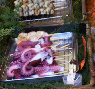 Japanese food octopus